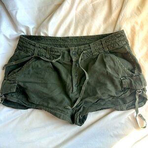 Free People Olive shorts Size 6